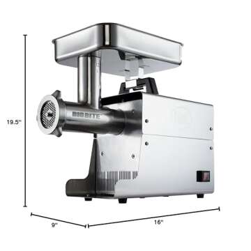 LEM Products W780A Stainless Steel Big Bite Electric #12-Meat Grinder (.75-HP)