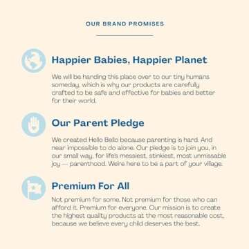 Hello Bello Extra Gentle Unscented Baby Wipes - Plant Based - Made with 99% Water and Aloe for Babies and Kids - 720 Count