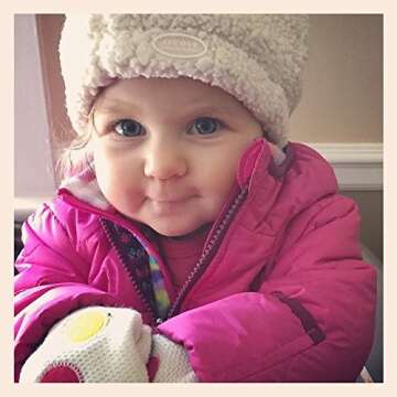 JJ Cole Bundle Me Shearling Baby Hat, 6-12 Months