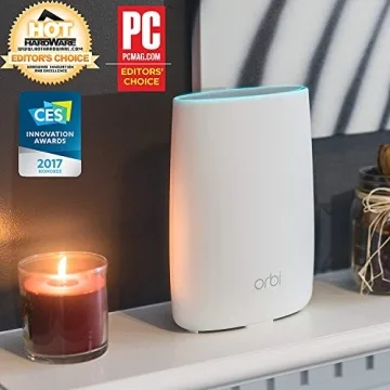 Netgear Orbi Mesh WiFi System - Reliable Coverage Up to 5000 Sqft