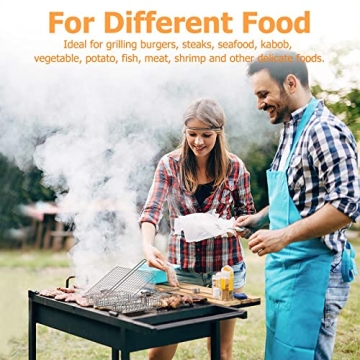 ORDORA Grill Basket - Rustproof BBQ Accessory for Meat