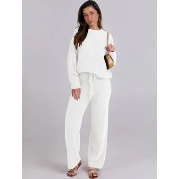 Cozy ANRABESS Women's Fuzzy Pajama Sets for Fall Winter