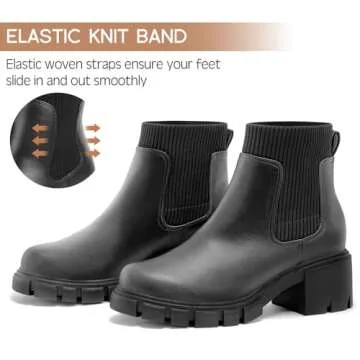 Stylish FITORY Women's Ankle Boots - Comfy and Chic