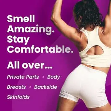 Super Fresh Lady Parts | Full Body & Private Parts Deodorant For Women | INVISIBLE CREAM for Privates, Body & Skinfolds | Stop Odor & Stay Fresh|Aluminum Free Feminine Hygiene | Lightly Scented | 4oz