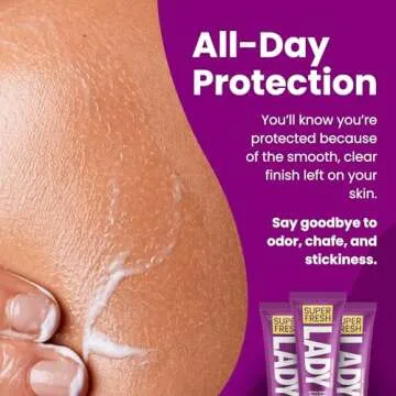 Super Fresh Lady Parts | Full Body & Private Parts Deodorant For Women | INVISIBLE CREAM for Privates, Body & Skinfolds | Stop Odor & Stay Fresh|Aluminum Free Feminine Hygiene | Lightly Scented | 4oz