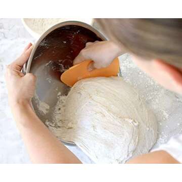 Flexible Bowl Scraper for Effortless Dough Shaping | Indigo True