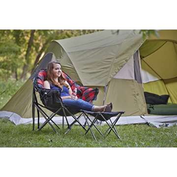 Guide Gear Camping Foot Stool - Portable & Durable Footrest