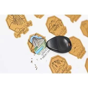 Scratch Your Travels US National Parks Bucket List Poster