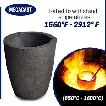#4 8KG Clay Graphite Crucible for Metal Melting