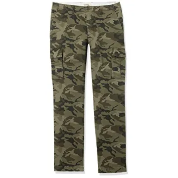Goodthreads Men's Straight-Fit Vintage Comfort Stretch Cargo Pant