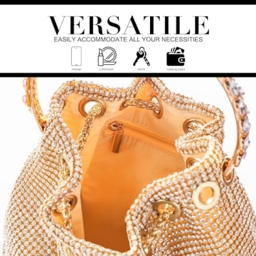 Luxury Glitter Evening Purse Elegant Crystal Clutch Women