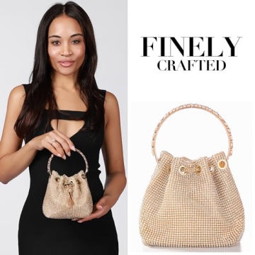 Luxury Glitter Evening Purse Elegant Crystal Clutch Women