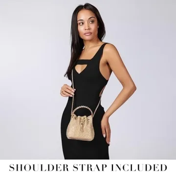 Luxury Glitter Evening Purse Elegant Crystal Clutch Women