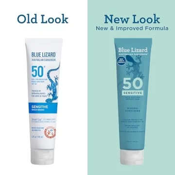 BLUE LIZARD Sensitive Mineral Sunscreen SPF 50+ Fragrance Free