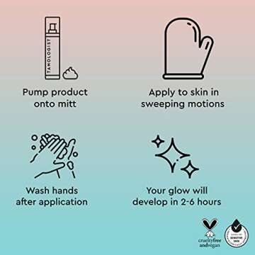 Tanologist Complete Kit, Dark - Hydrating Sunless Tanning Mousse, Body & Face Tanning Drops, and Flawless Tanning Mitt - Seamless, Airbrushed Tanning - Vegan and Cruelty Free