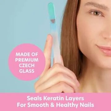 Bona Fide Beauty Glass Nail File - Luxurious Gift for Women
