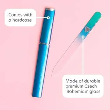 Bona Fide Beauty Glass Nail File - Luxurious Gift for Women
