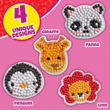 Creative Kids Valentines Day Gift - Zoo Animals Craft Kit