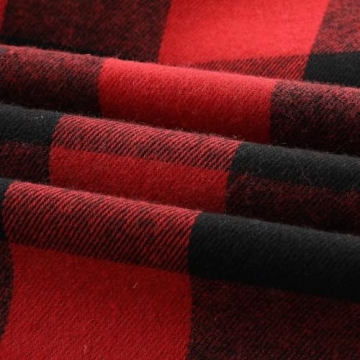 ZITY Men's Flannel Hoodie Shirts - Stylish & Versatile for Every Occasion