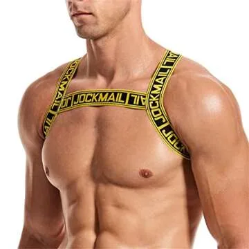 Mens Harness Fitness Shoulder Strap for Comfort and Style