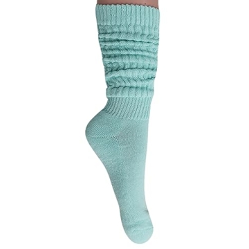 Fashionable AWS Slouch Scrunch Socks for Women