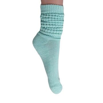 Fashionable AWS Slouch Scrunch Socks for Women