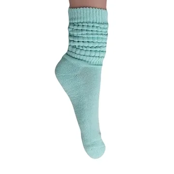 Fashionable AWS Slouch Scrunch Socks for Women