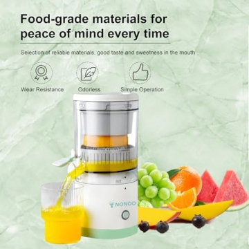 NONOO Portable Rechargeable Electric Citrus Juicer