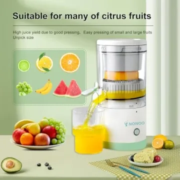 NONOO Portable Rechargeable Electric Citrus Juicer