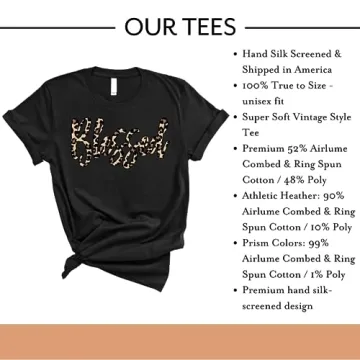 Love in Faith Blessed Leopard T-Shirt for Women