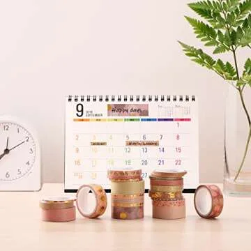 Mr. Pen- Washi Tape Set, 21 Roll, Boho Design, Decorative Tape, Washi Tapes, Cute Washi Tape, Cute Tape, Colored Tape, Scrapbook Tape, Washi Tape Cute, Washi Tape for Journaling, Craft Tape