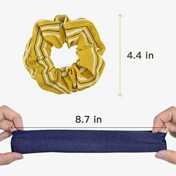 52 Pcs Velvet Hair Scrunchies Hair Bands for Women or Girls,Elastic Soft Ponytail Holder Hair Ties for Birthday, Party, Thanksgiving, Christmas