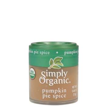 Simply Organic Pumpkin Pie Spice - Certified Organic | 0.46 oz