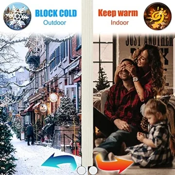 SYIPO Easy Install Door Draft Stopper for Ultimate Comfort