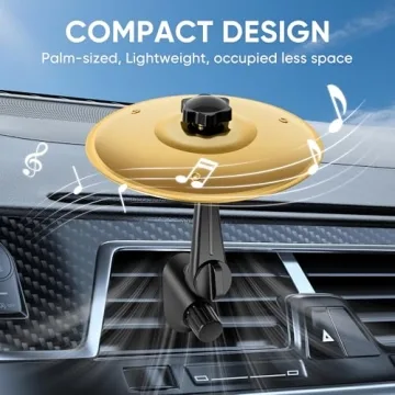 Z-stralink Mini Car Drum Cymbal for Music Lovers