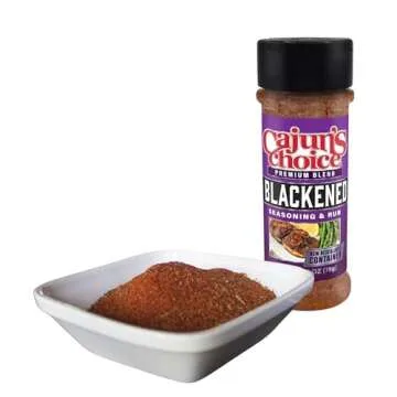 Cajun's Choice Blackened Seasoning - Natural Low Sodium