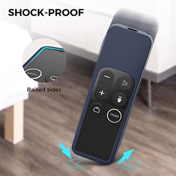 AhaStyle Protective Case for Apple TV Siri Remote - Midnight Blue