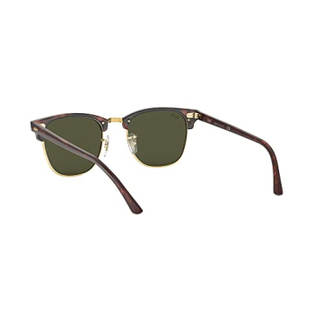Ray-Ban Clubmaster Sunglasses G-15 Green Lens, 49 mm