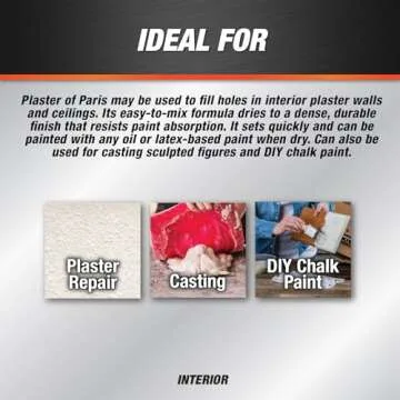 Dap 10308 4-Pound Interior Plaster of Paris , White