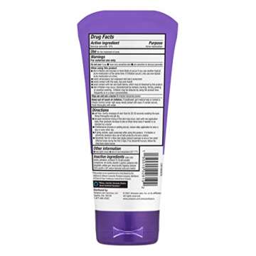 Amazon Basics Acne Cleanser Face Wash - Daily Control, Maximum Strength 10% Benzoyl Peroxide, 5 Ounce (Pack of 3)