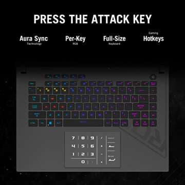 ASUS ROG Strix G16 Gaming Laptop with 240Hz QHD Display