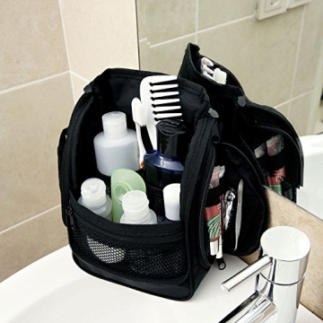 NeatPack Compact Hanging Toiletry Bag for Travelers