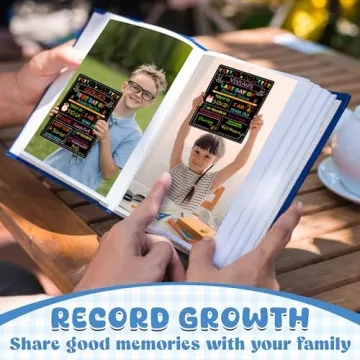 Double-Sided First Day of School Chalkboard Sign