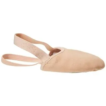Capezio Women's Canvas Pirouette ii Dance Shoe, Nude, Medium