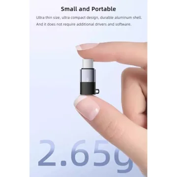 AreMe 2 Pack USB C to Lavalier Microphone Adapter, Type C Male Converter for iPhone Wireless Lavalier Microphone, iPhone 16/15 Series, iPad Air/Pro, Not for Headphone and Data (Black+Grey)