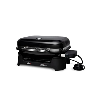 Weber Lumin Electric Barbecue Grill for Small Spaces