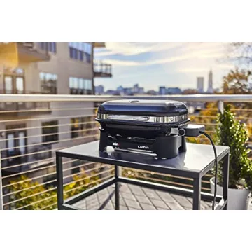 Weber Lumin Electric Barbecue Grill for Small Spaces