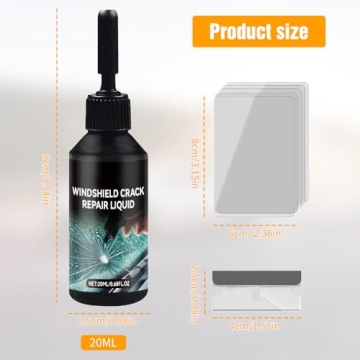 Premium Windshield Crack Repair Kit for DIY Glass Repairs