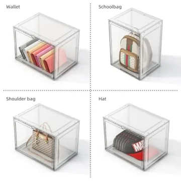 MSHOMELY Handbag Organizer - Stackable & Durable