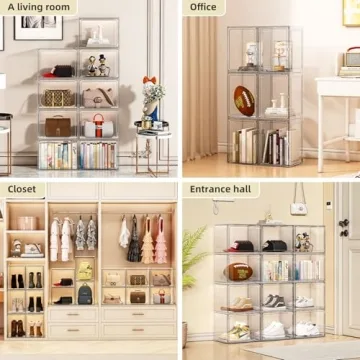 MSHOMELY Handbag Organizer - Stackable & Durable